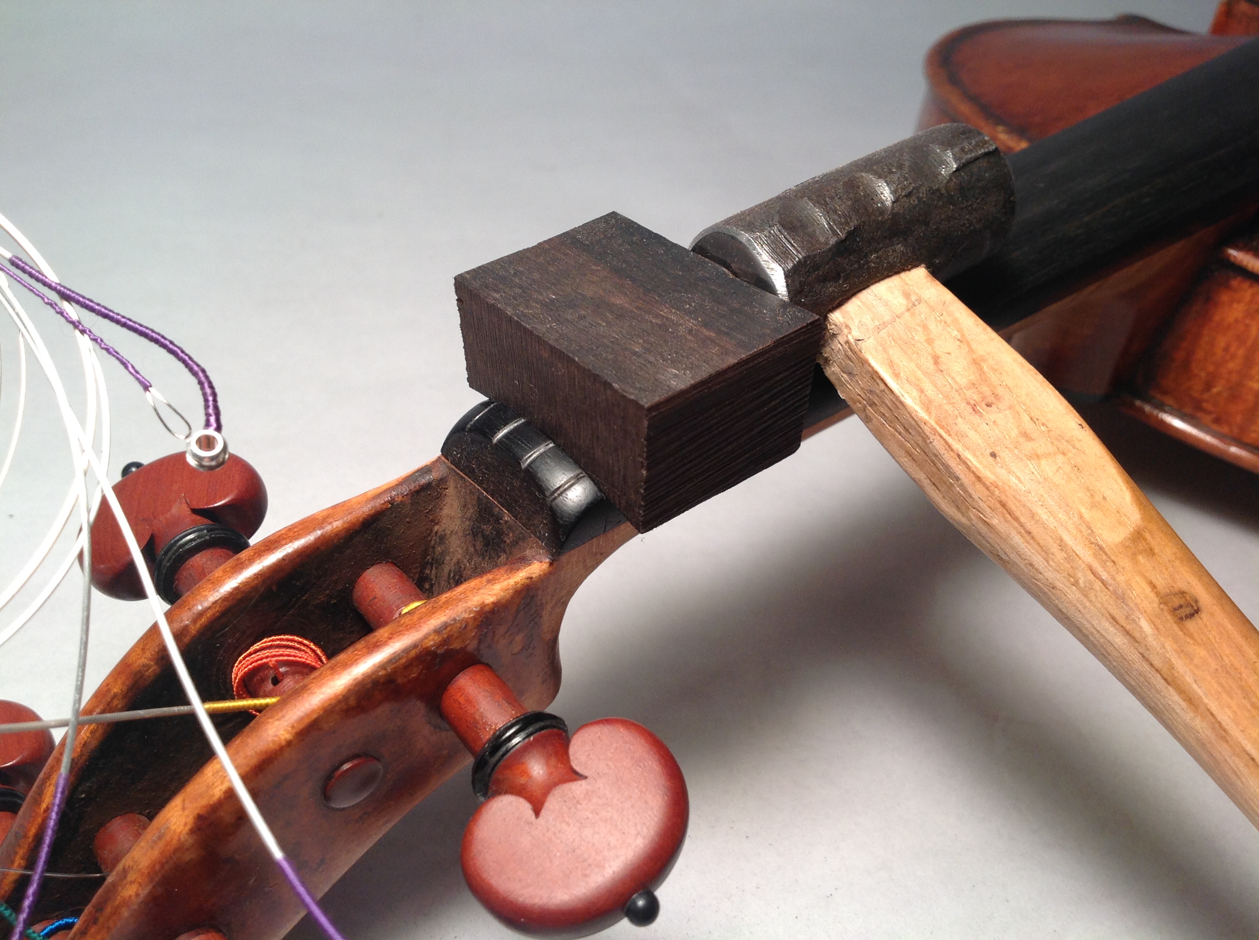 Dressing A Violin Fingerboard